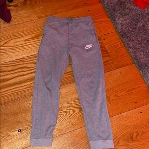 grey nike sweatpants